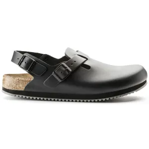 Birkenstock Damen Tokio Super Grip Schwarz Leder