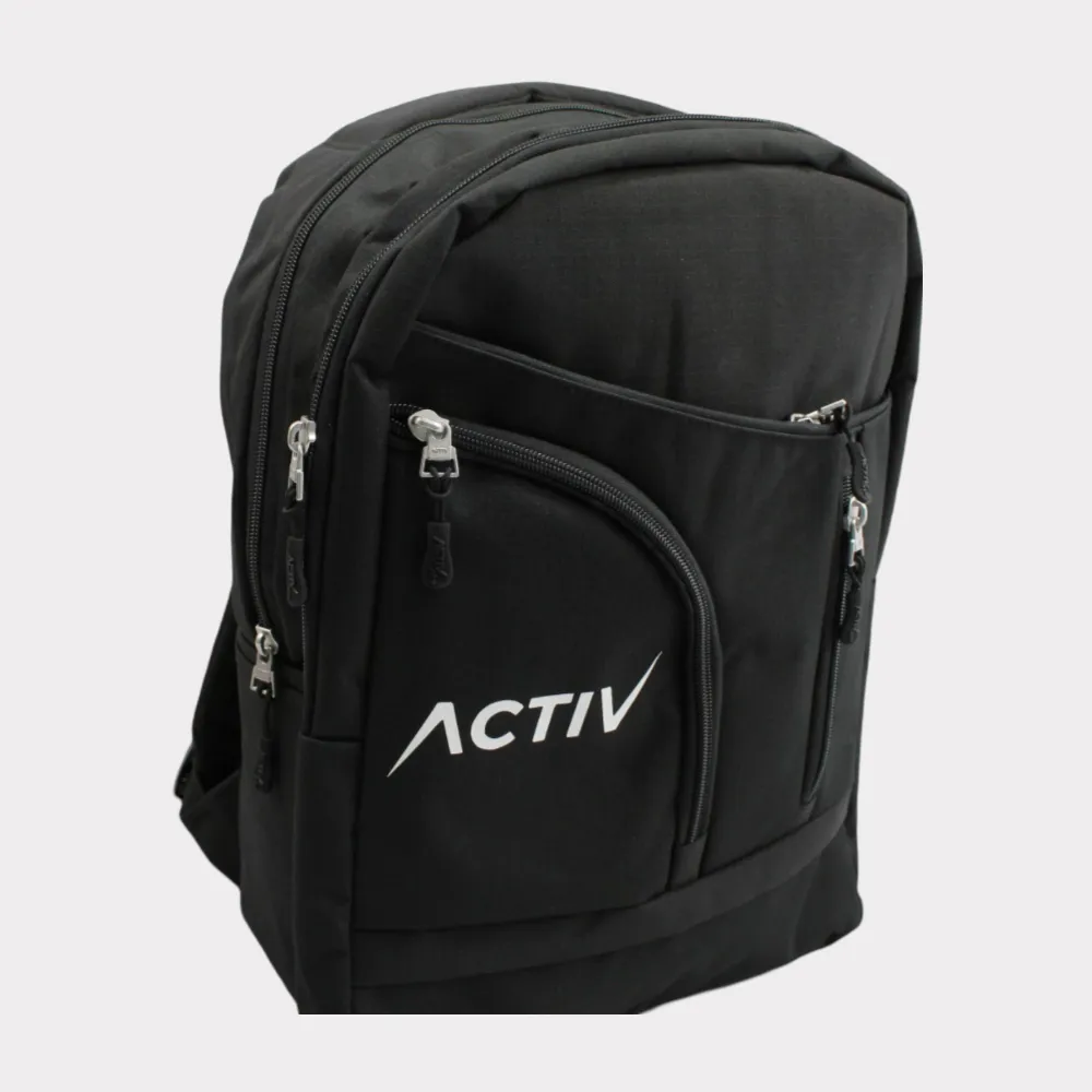 Schwarzer Laptop-Rucksack