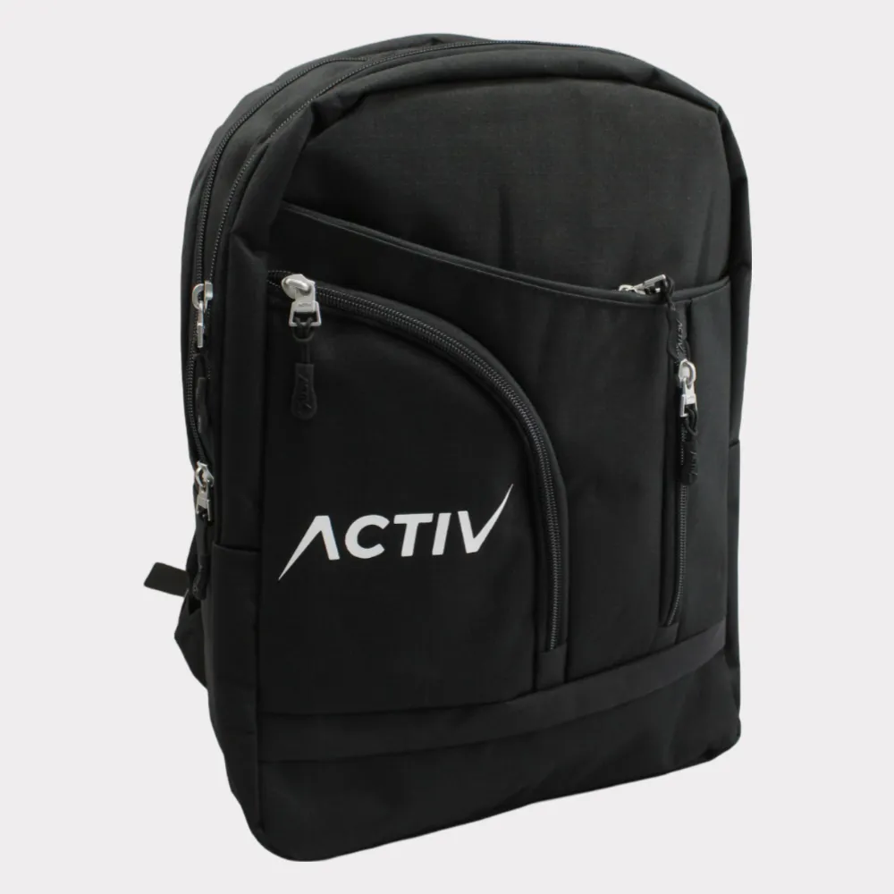 Schwarzer Laptop-Rucksack