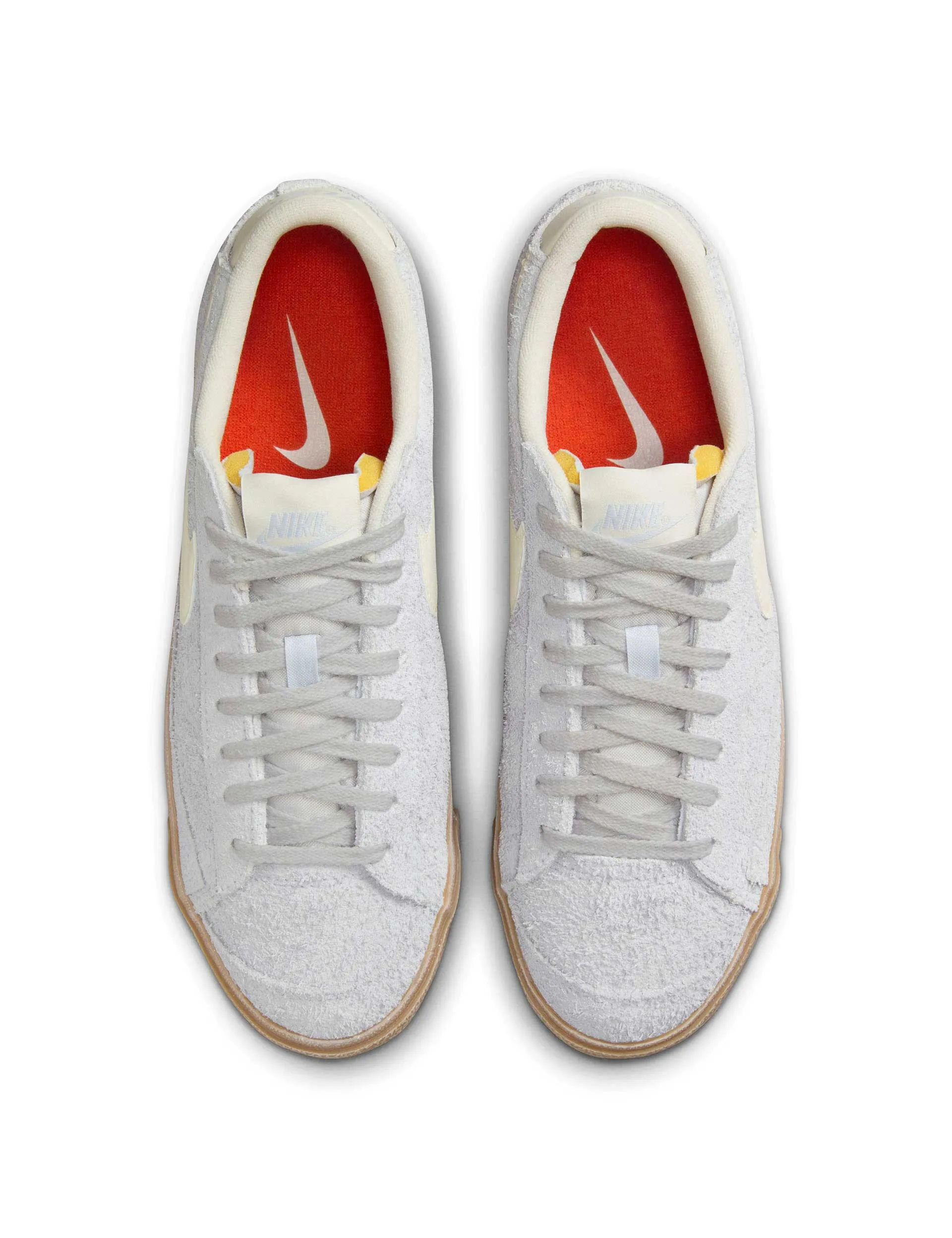 Blazer Low '77 Vintage Schuhe - Football Grau/Blasses Elfenbein/Gummi Hellbraun Schuhe_Nike_Trainer
