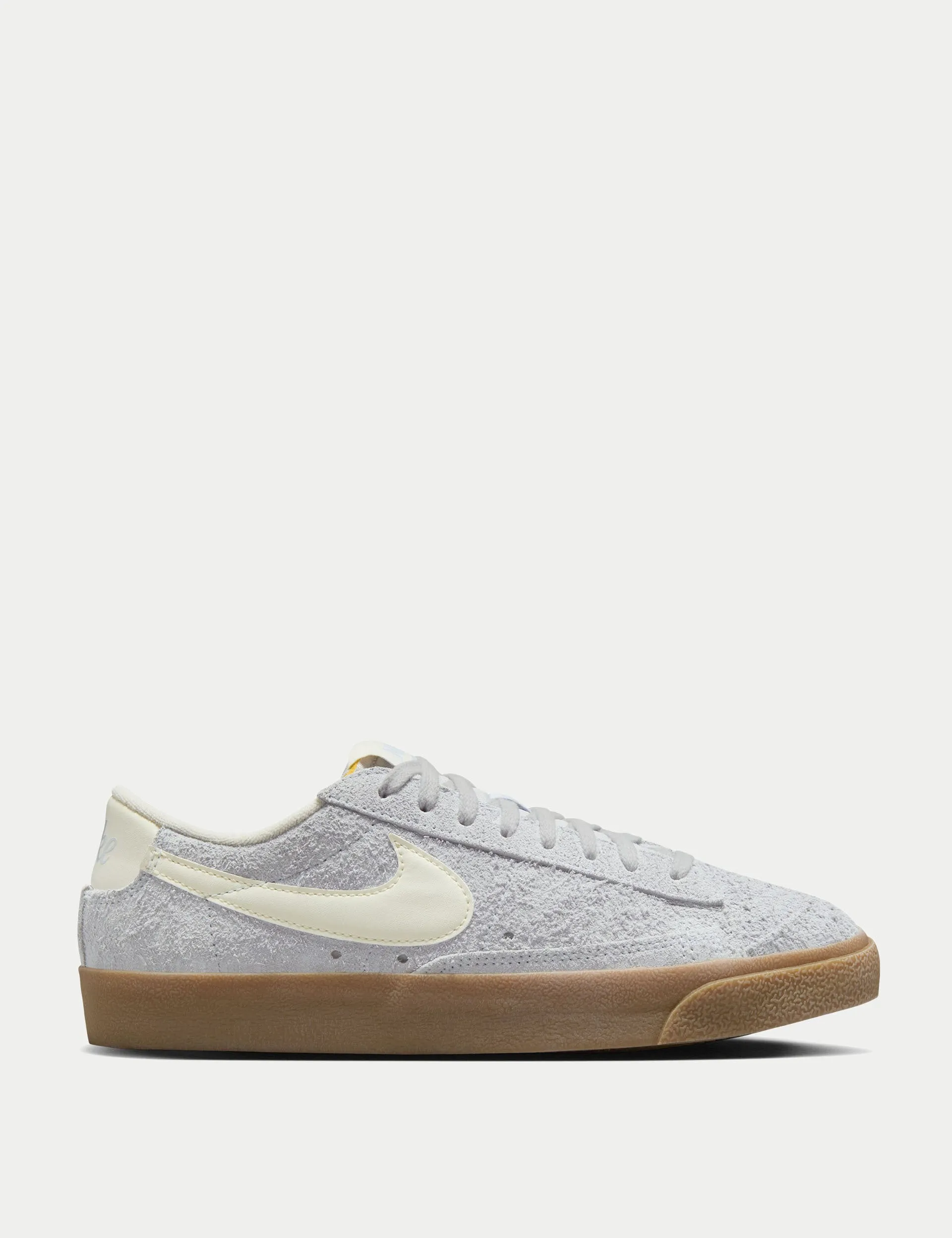 Blazer Low '77 Vintage Schuhe - Football Grau/Blasses Elfenbein/Gummi Hellbraun Schuhe_Nike_Trainer