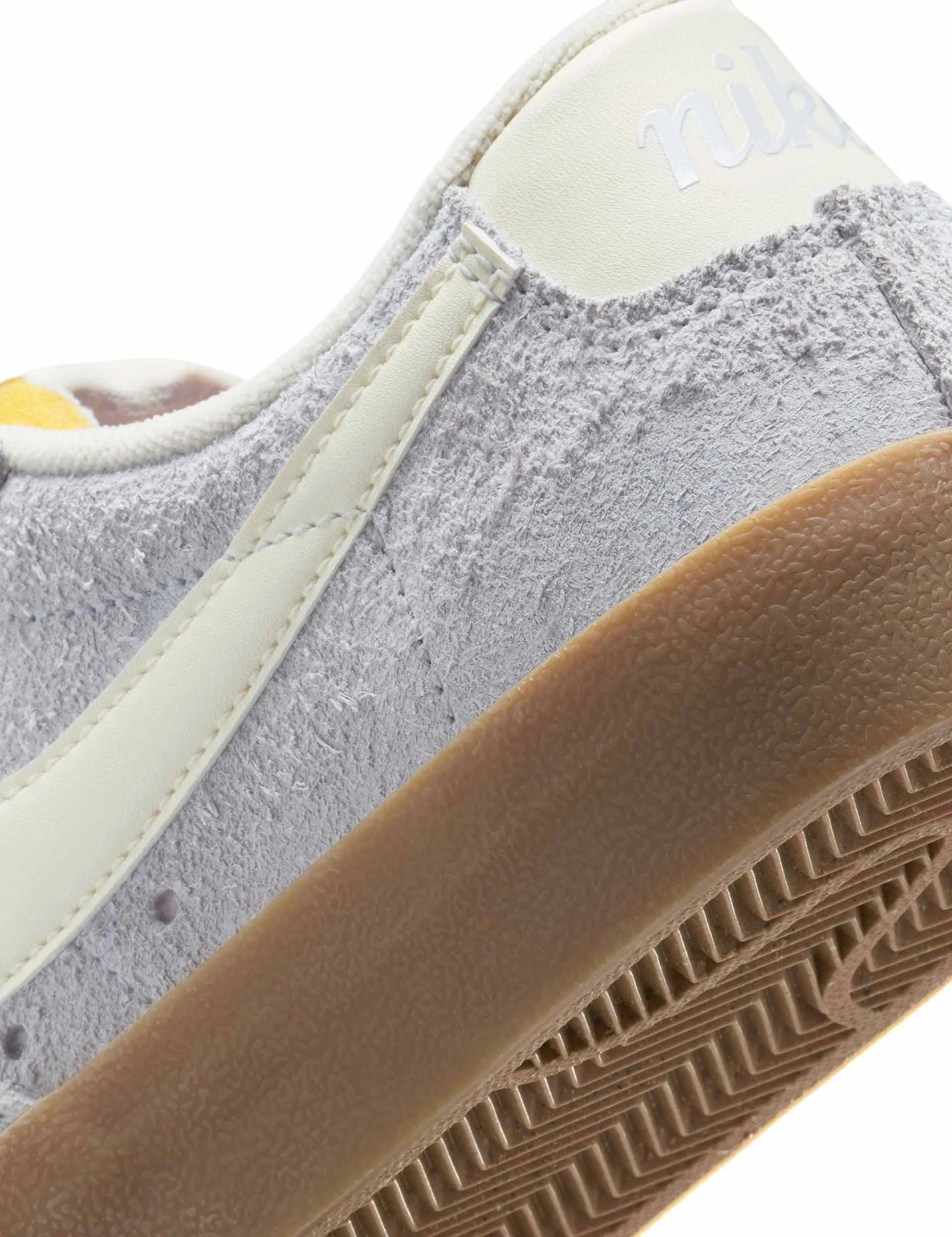 Blazer Low '77 Vintage Schuhe - Football Grau/Blasses Elfenbein/Gummi Hellbraun Schuhe_Nike_Trainer