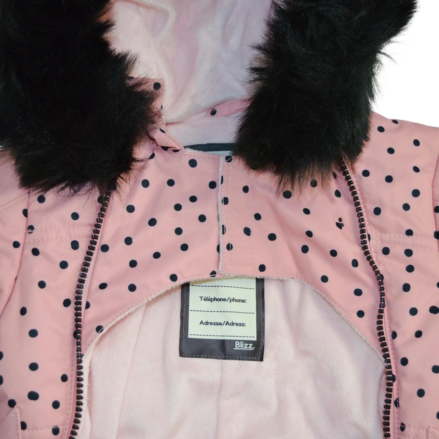 Blizz Baby Girls Pink Kitty Cat Schneeanzug - 1 Stück - (3 bis 24 Monate) - 22WBLI5226 Babykids Blizz