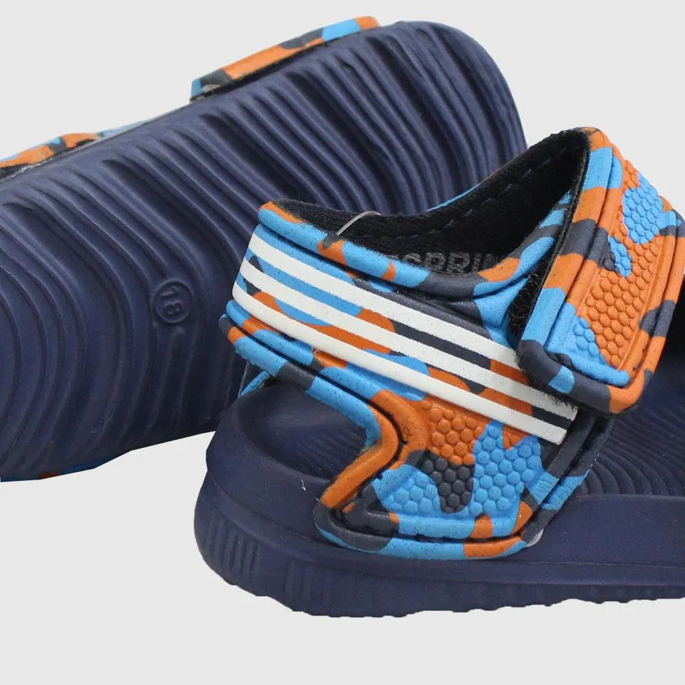 Blaue Armee Babyjungen-Sandalen