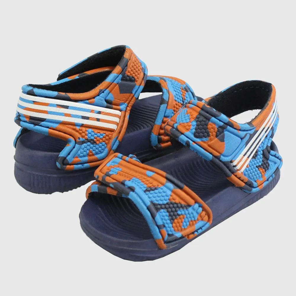 Blaue Armee Babyjungen-Sandalen
