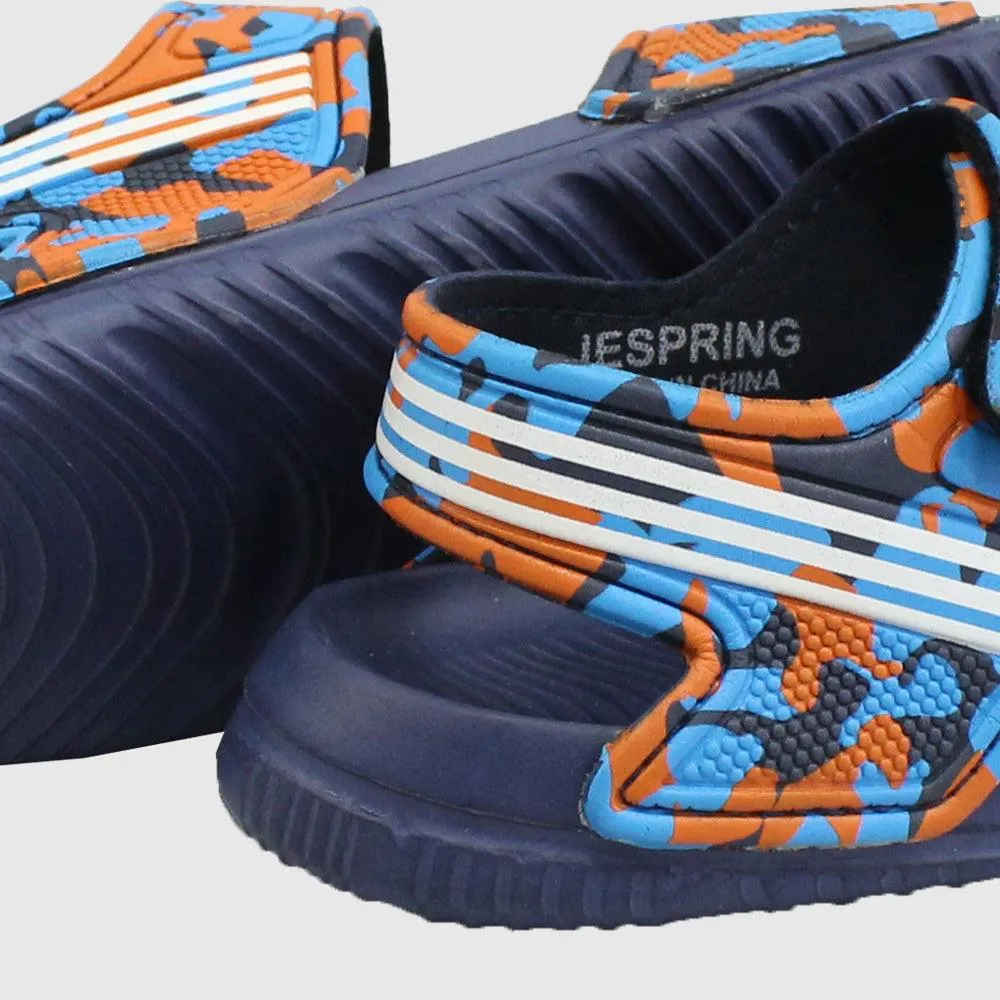 Blaue Armee Jungen-Sandalen