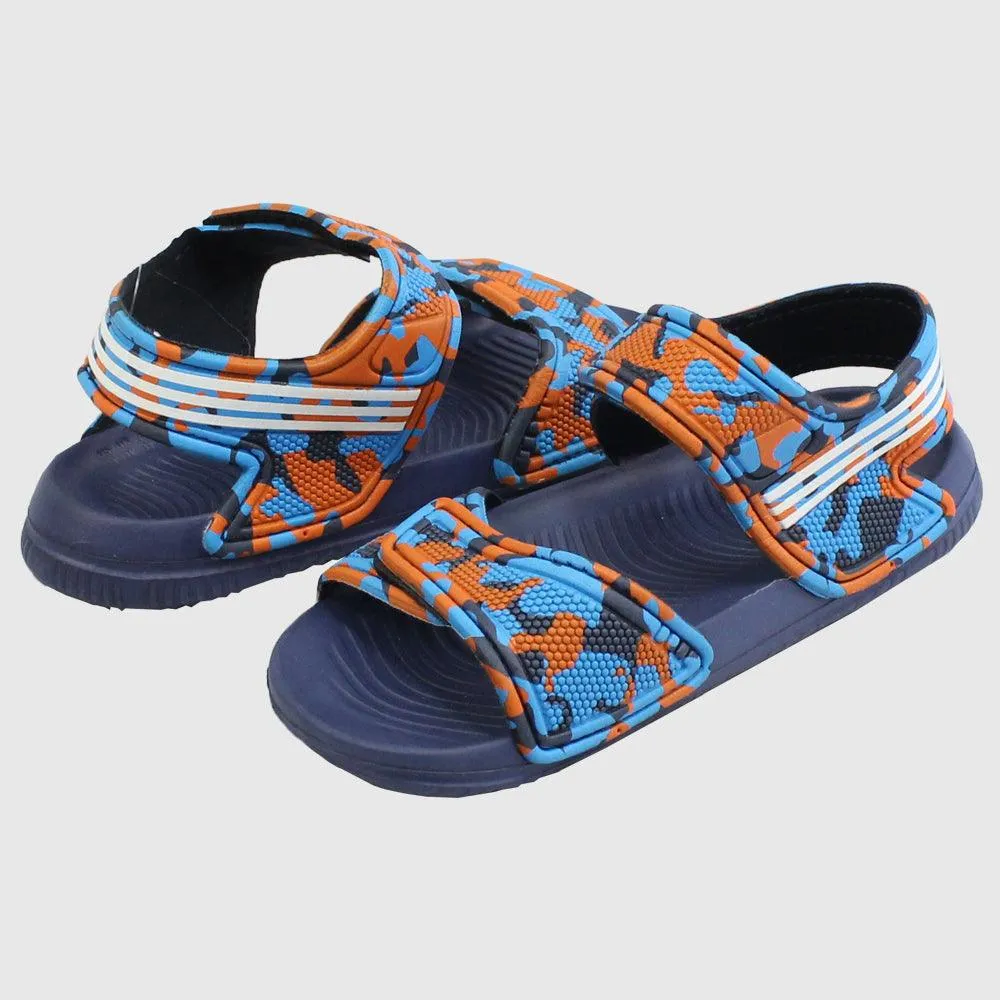 Blaue Armee Jungen-Sandalen