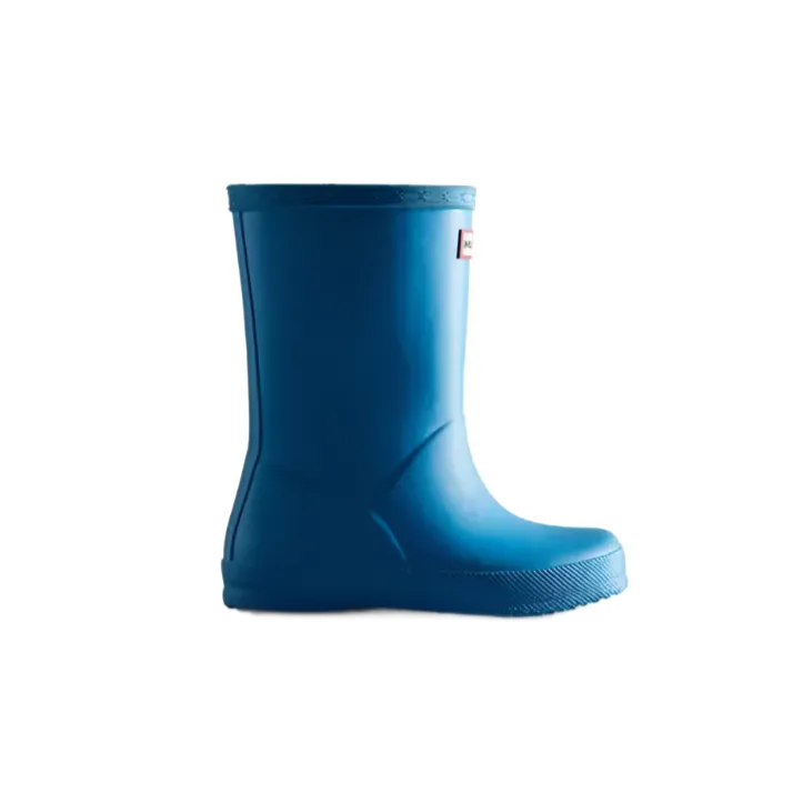 kleine blaue Kinderstiefel