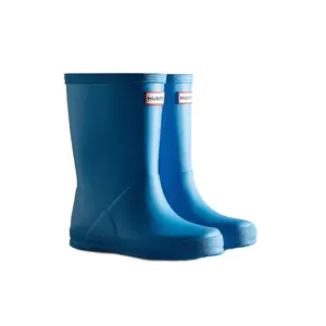 kleine blaue Kinderstiefel