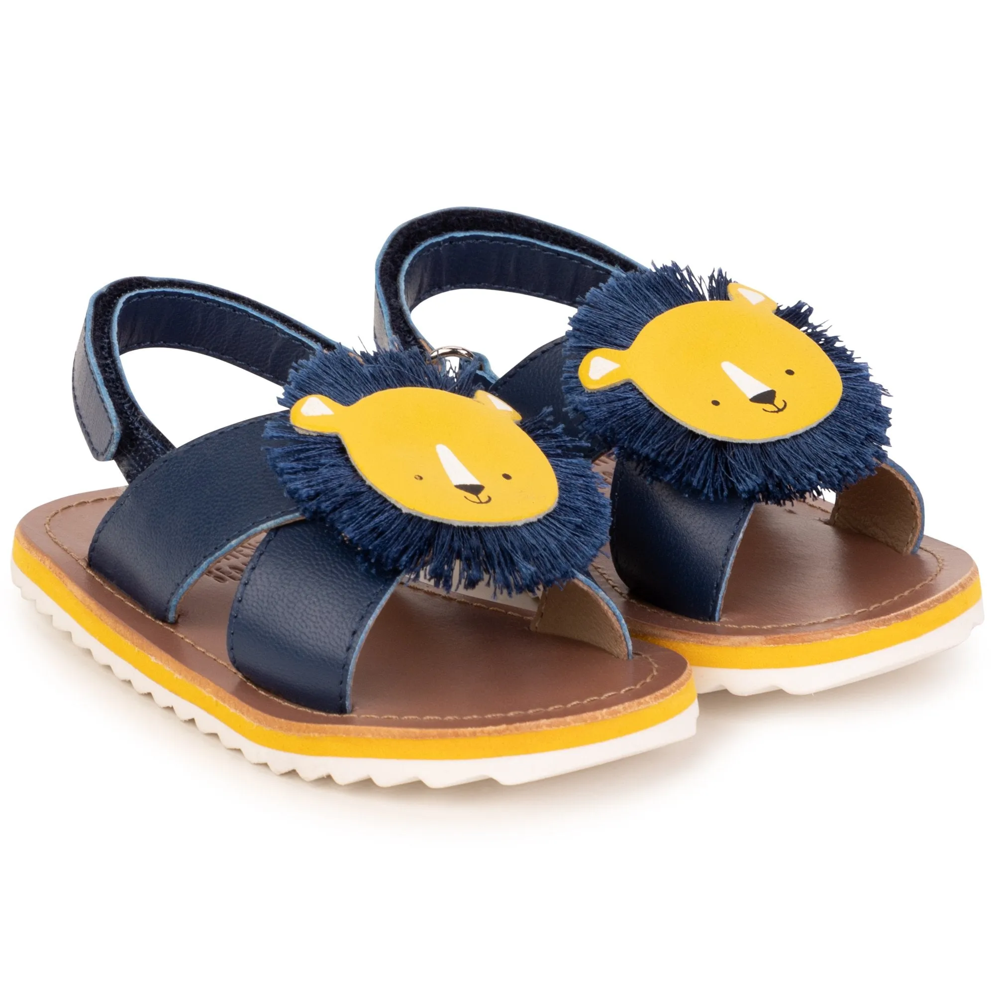 Blaue Sandalen