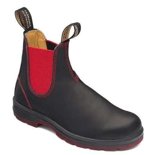 Blundstone Herren 1316 Schwarz/Rot