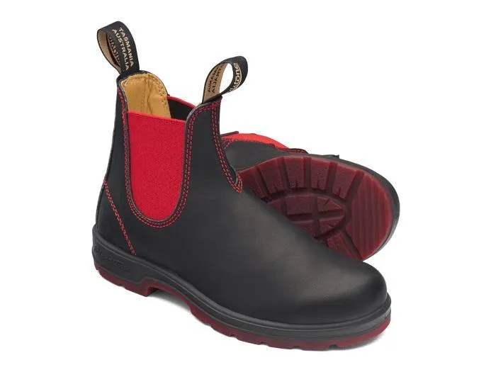 Blundstone Herren 1316 Schwarz/Rot