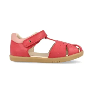 Bobux: I-Walk Kompass Mädchen Sandalen - Mineralrot   Rosa