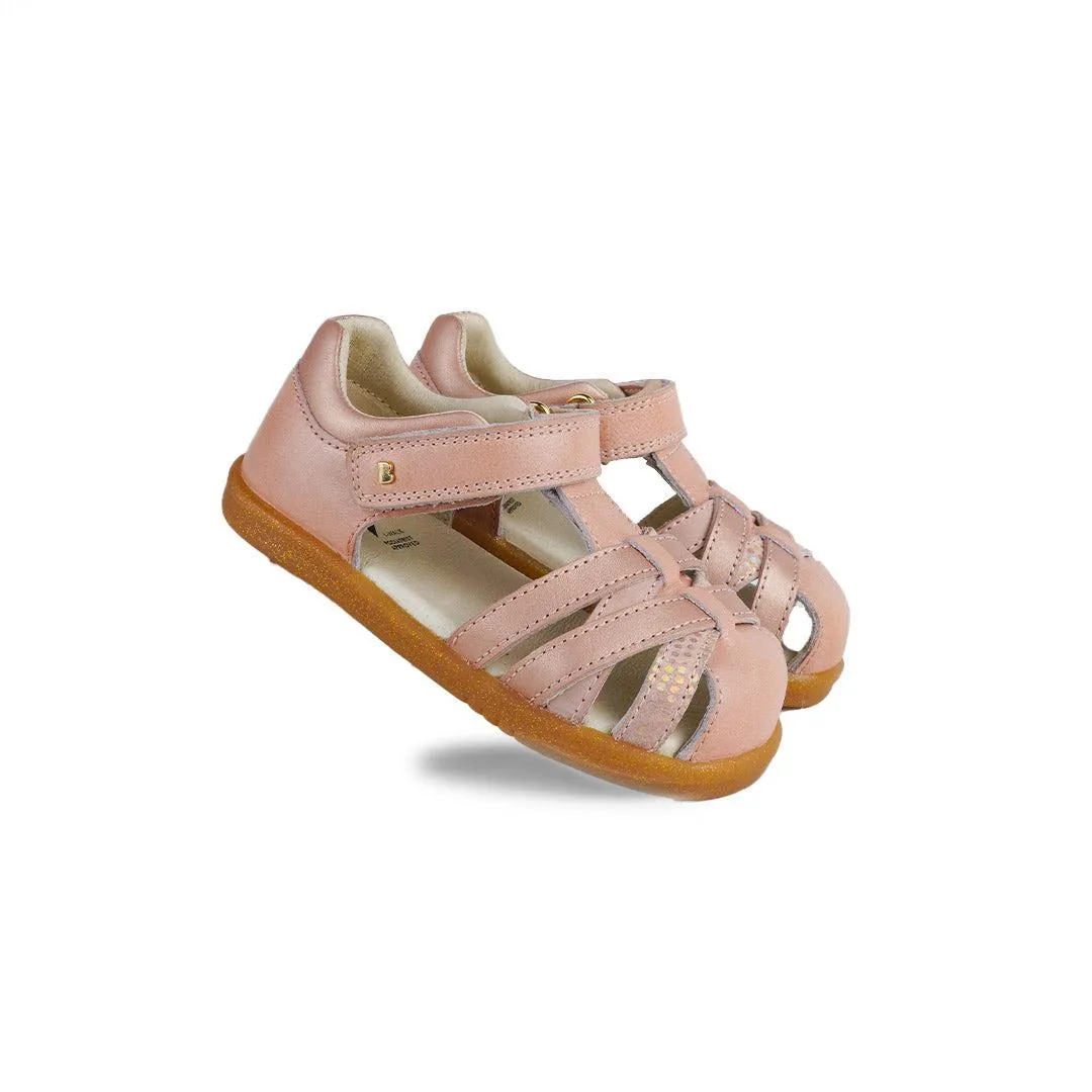 Bobux I-Walk Cross Jump Sandalen - Dämmerungsperle   Roségold