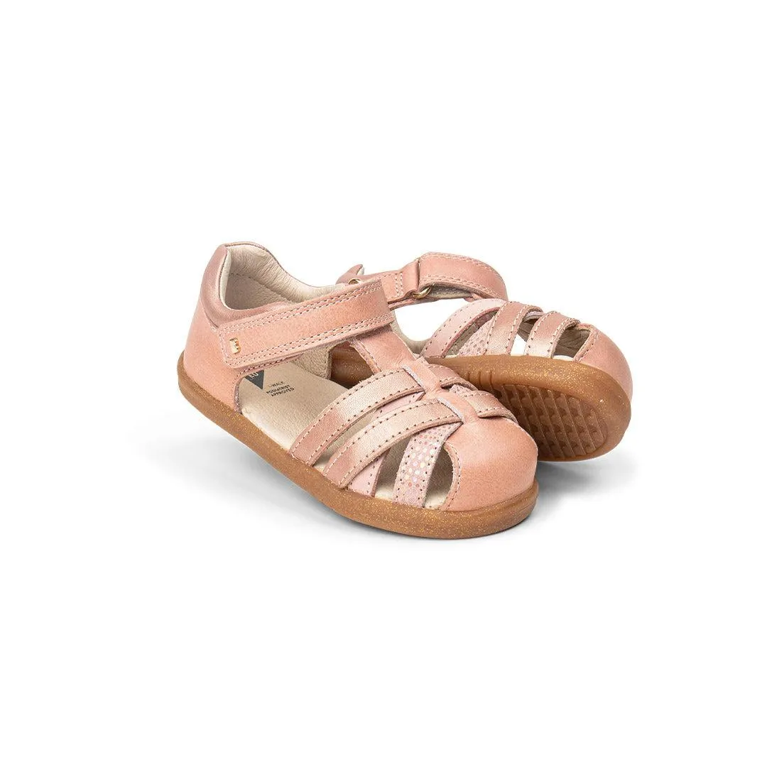 Bobux I-Walk Cross Jump Sandalen - Dämmerungsperle   Roségold