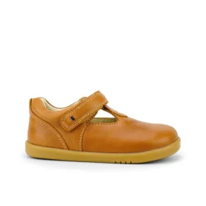 Bobux: I-Walk Louise T-Bar Schuhe - Karamell