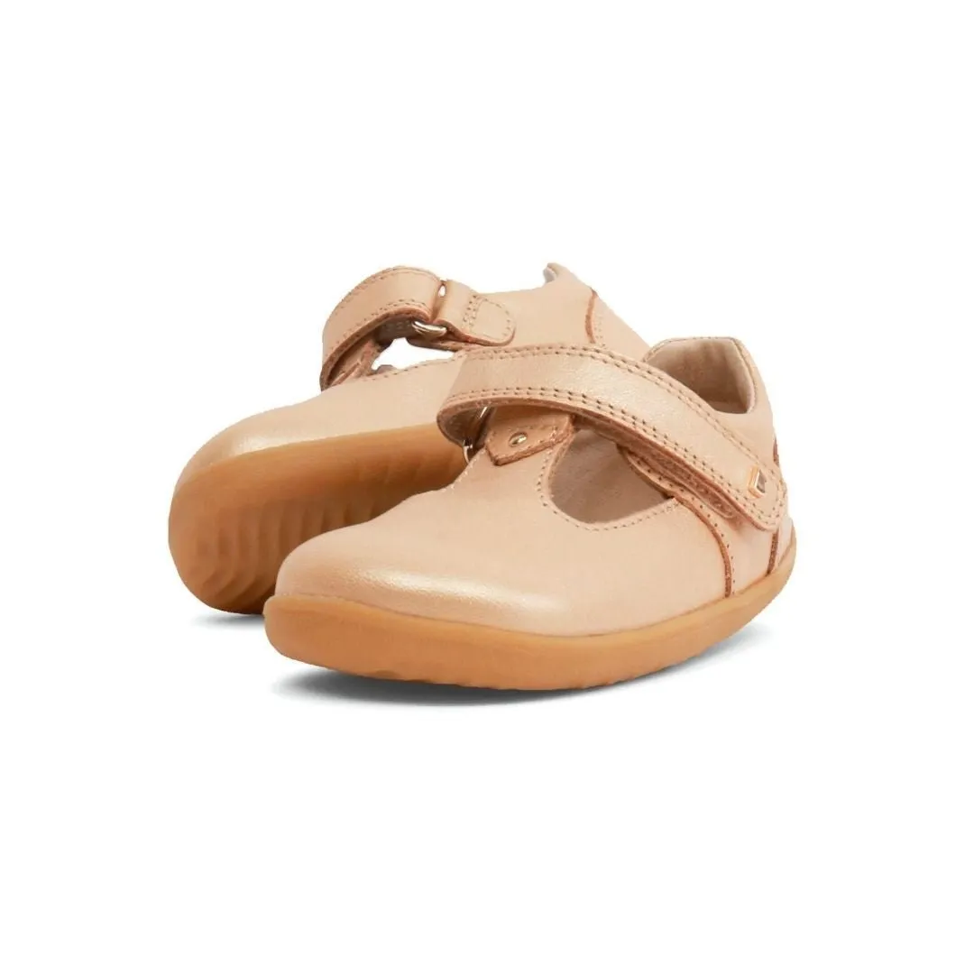 Bobux: I-Walk Louise T-Bar Schuhe - Dämmerungsparel
