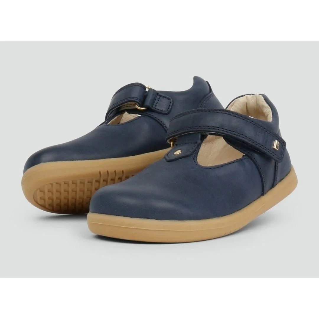 Bobux: I-Walk Louise T-Bar Schuhe - Marineblau