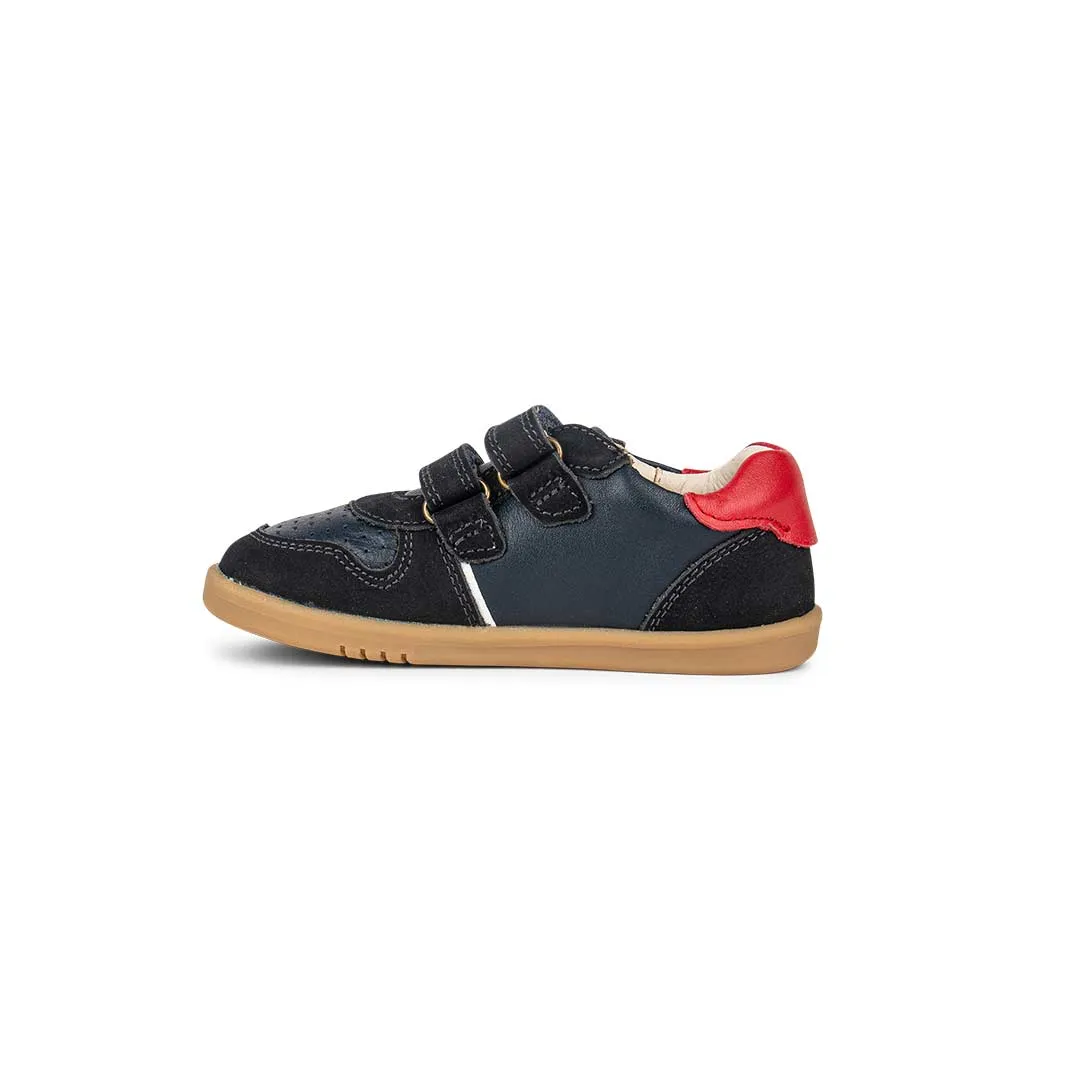 Bobux I-Walk Riley Sneaker - Marineblau   Rot
