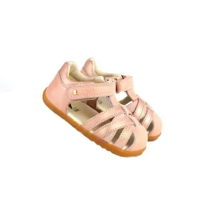 Bobux Step Up Cross Jump Sandalen - Dämmerungsperle   Roségold