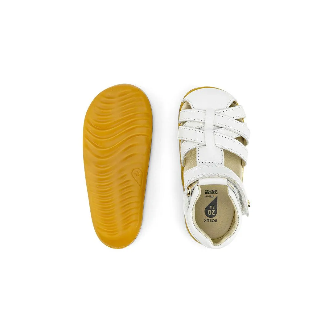 Bobux Step Up Cross Jump Sandalen - Weiß
