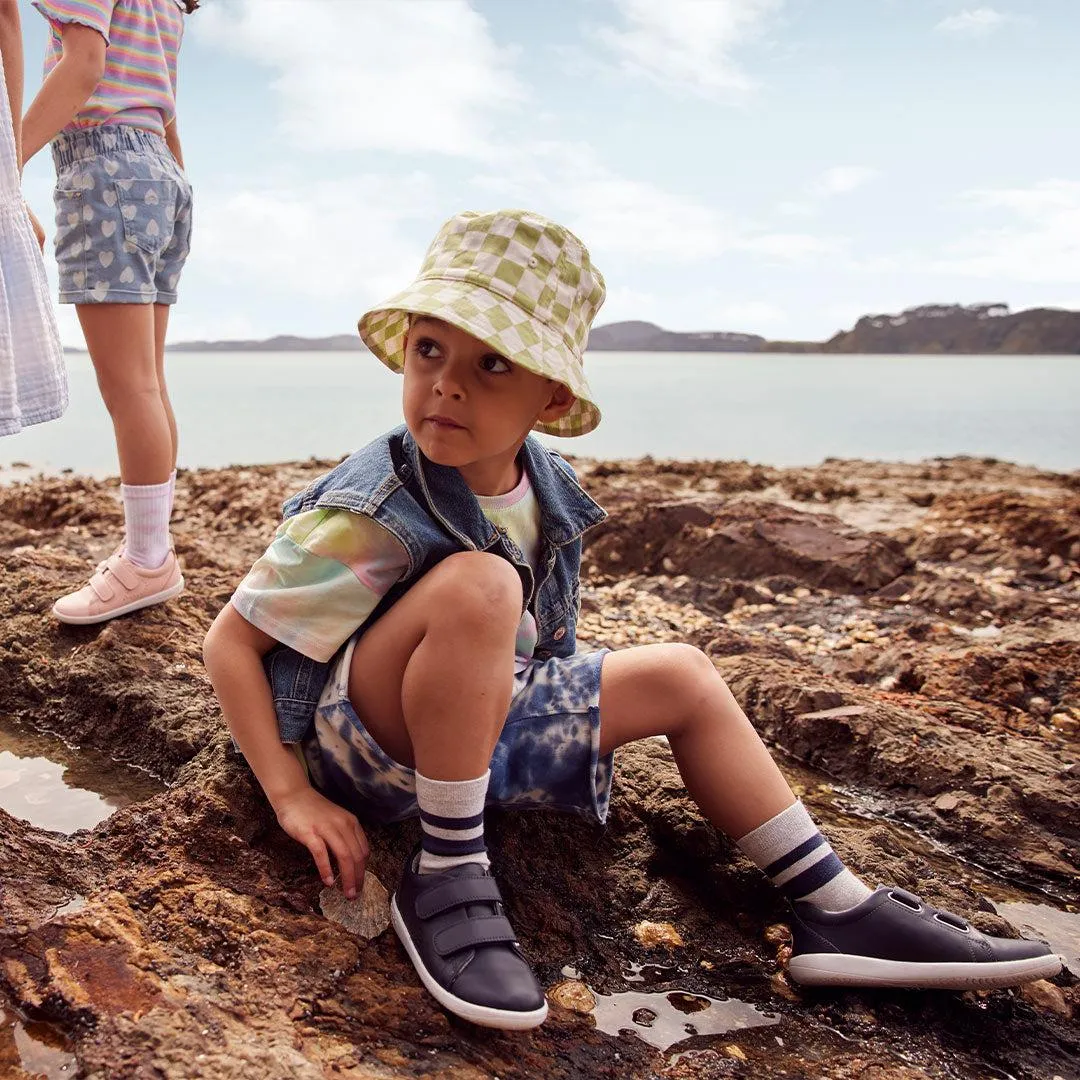 Bobux Step Up Rasenplatzschuh - Marineblau