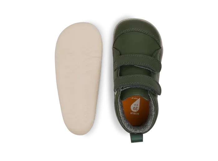 Bobux: Step-Up Hi Court Turnschuhe - Waldgrün