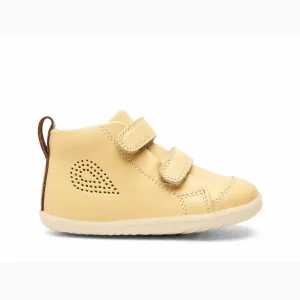 Bobux: Step Up Hi Court Klettverschluss-Turnschuhe - Sand