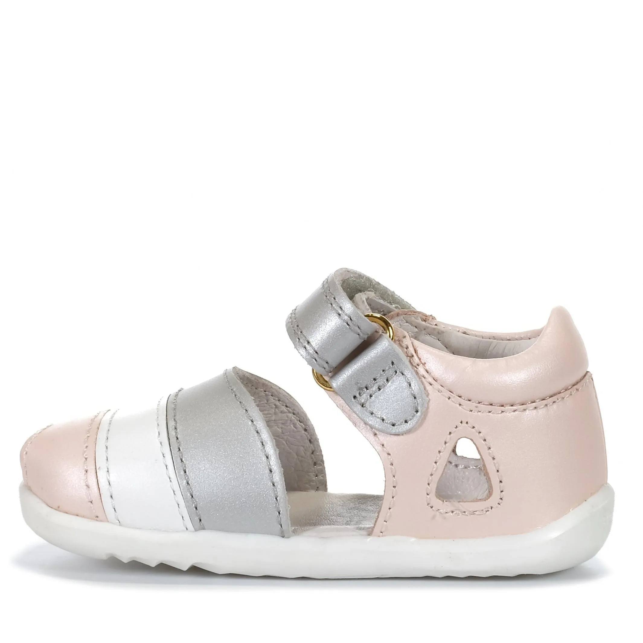 Bobux Step Up Twist 733103 Muschel/Silber Schuhe_Bobux