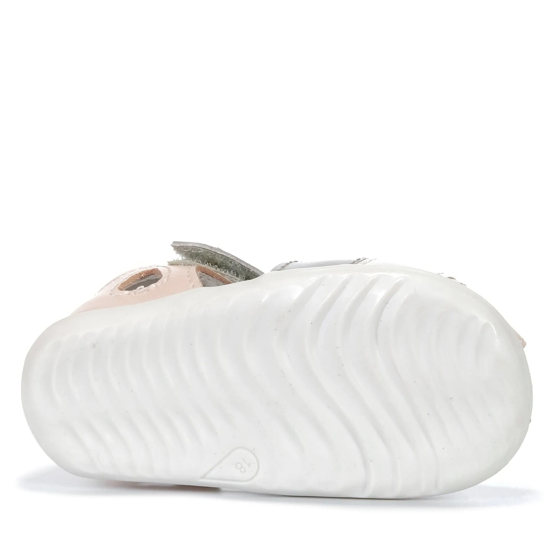 Bobux Step Up Twist 733103 Muschel/Silber Schuhe_Bobux