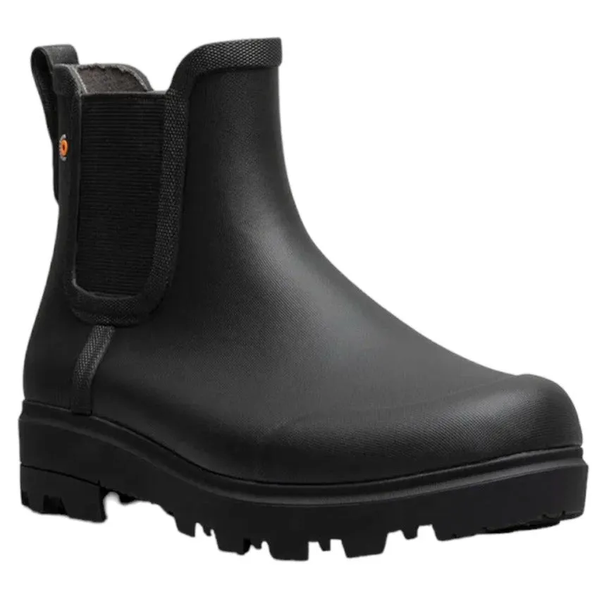 Bogs Schuhe Holly Chelsea Schwarz