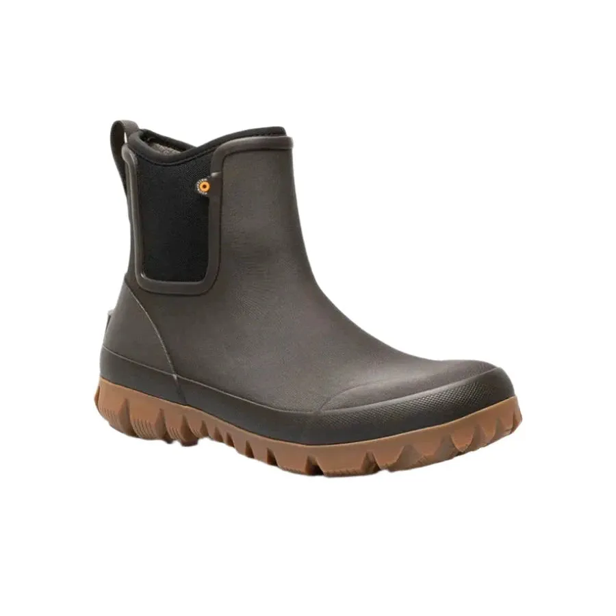 Bogs Schuhe Herren Arcata Chelsea Winterstiefel Dunkelbraun