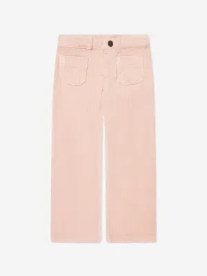 Bonpoint Mädchen Junon Weitbeinige Hose in Rosa