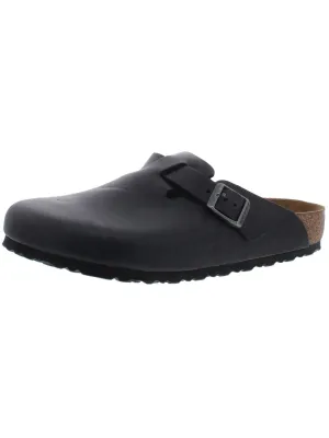 Boston Herren Lederfußbett Clogs