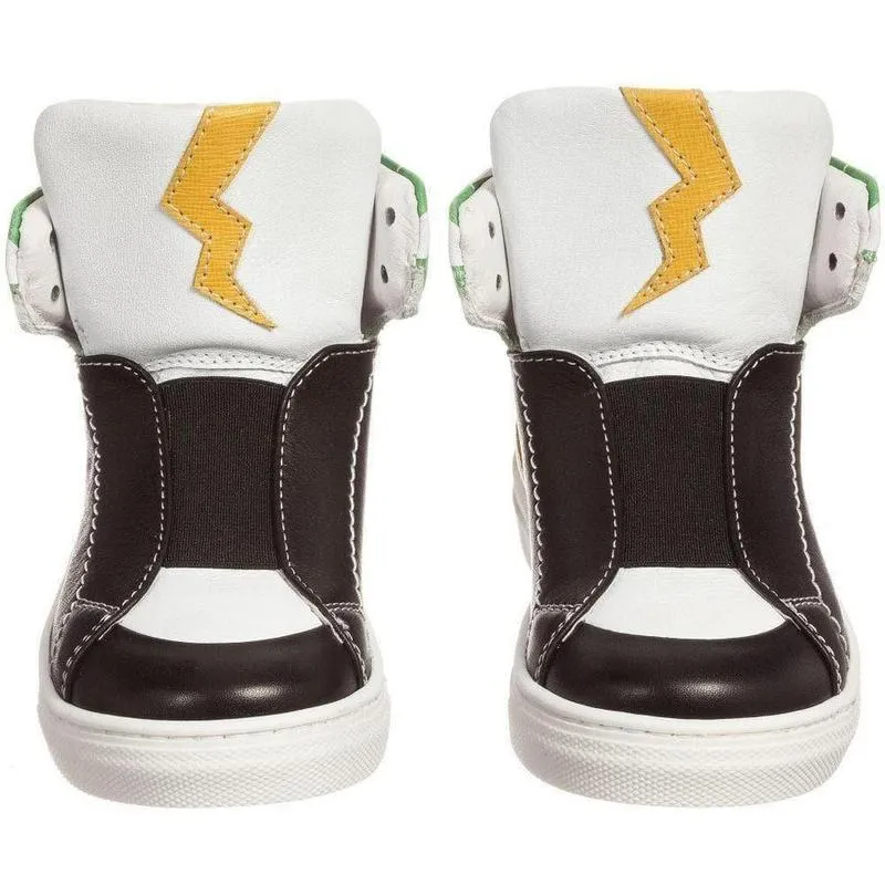 Jungen Schwarze High-Top Turnschuhe