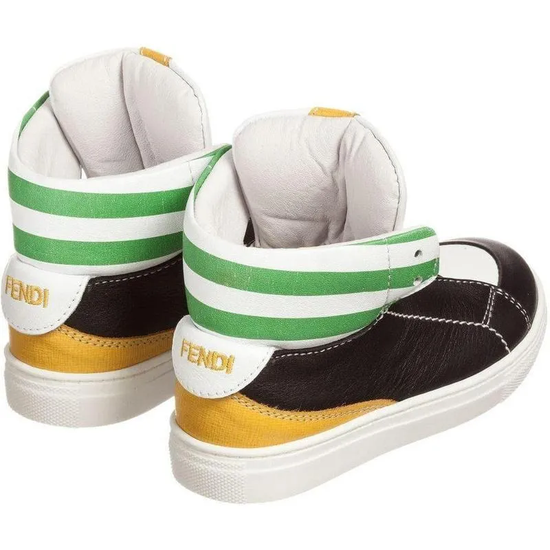 Jungen Schwarze High-Top Turnschuhe