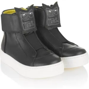 Jungen Schwarze High-Top Turnschuhe