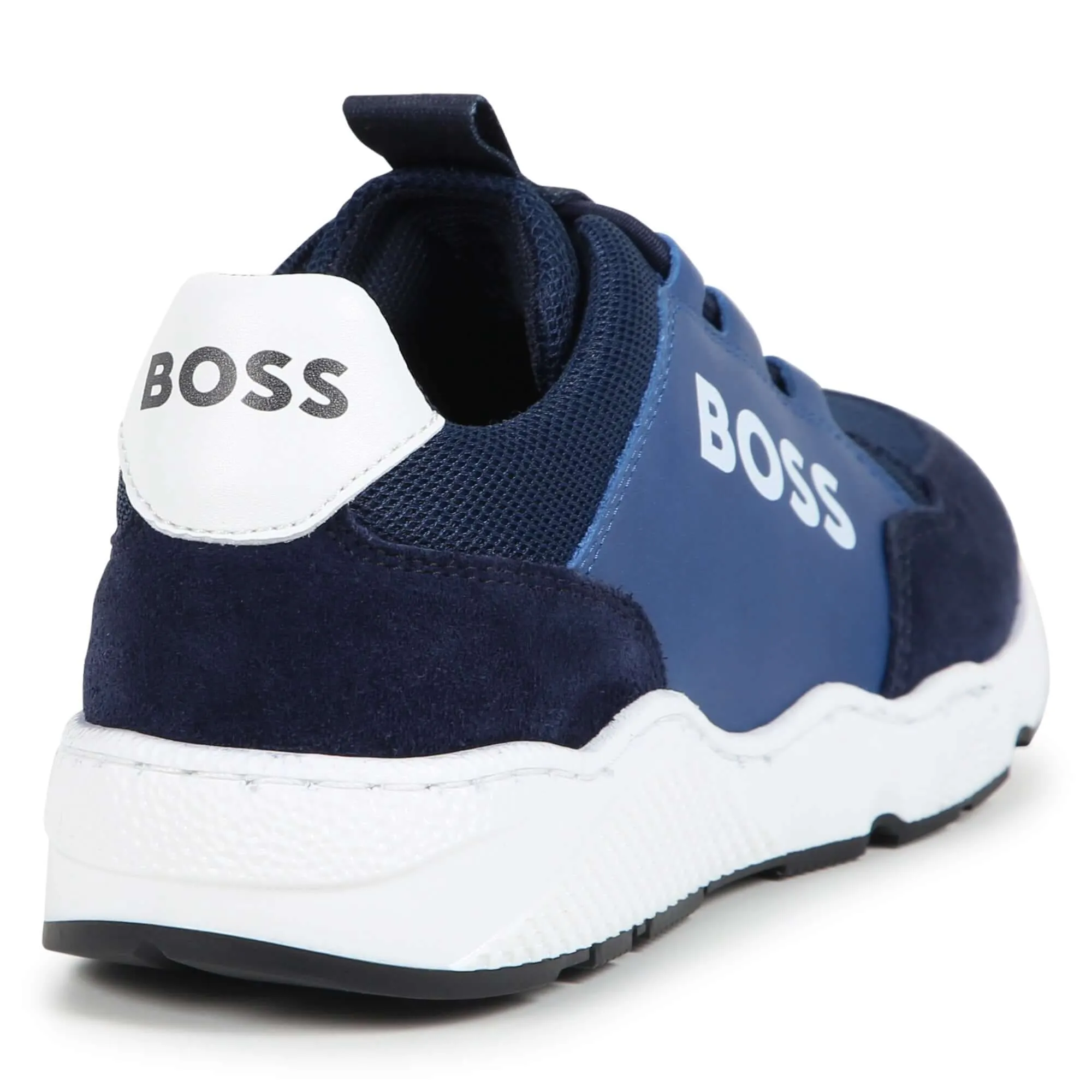 Blaue Jungen-Turnschuhe