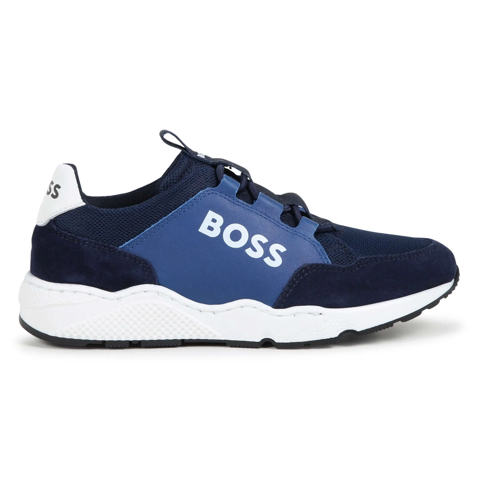 Blaue Jungen-Turnschuhe