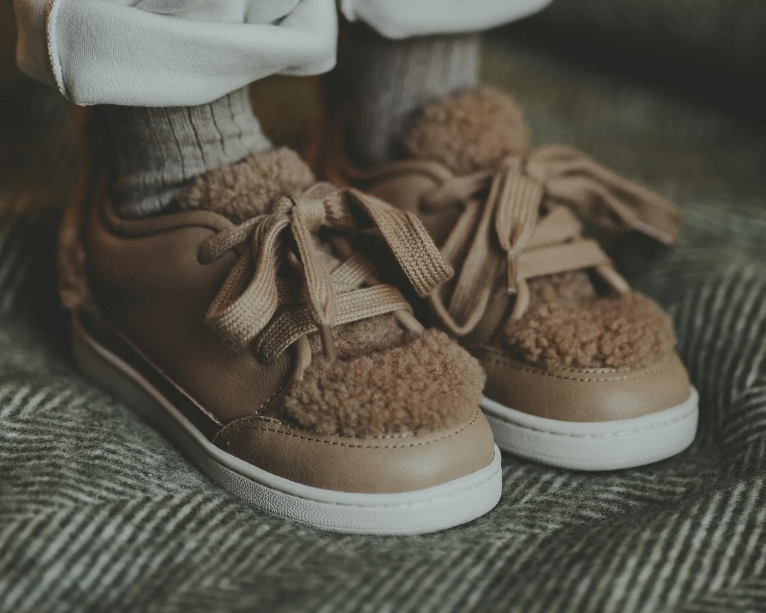 Braune Sandor-Turnschuhe für Jungen