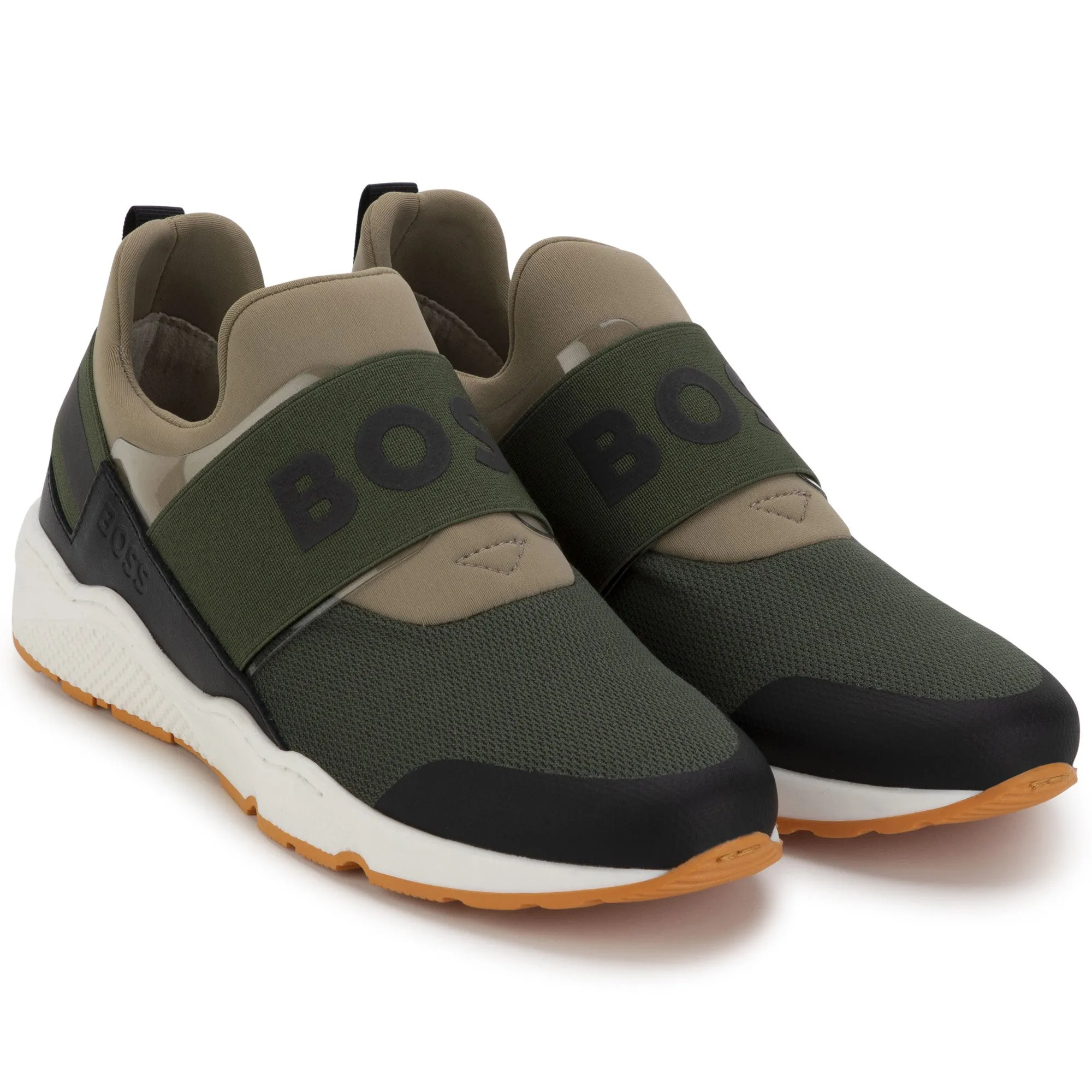 Khaki-Turnschuhe für Jungen