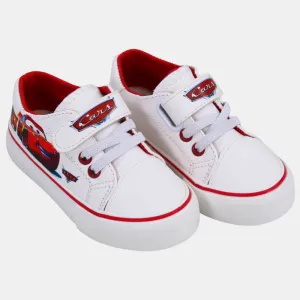 Jungen-Ledersneaker – Weiß