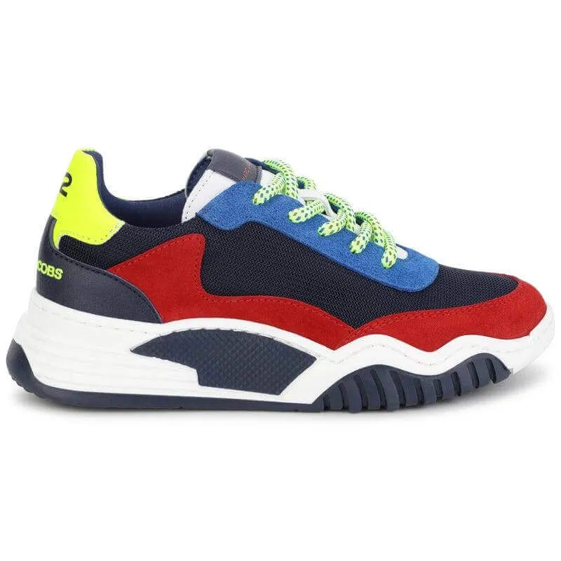 Jungen Mehrfarbige Lederturnschuhe