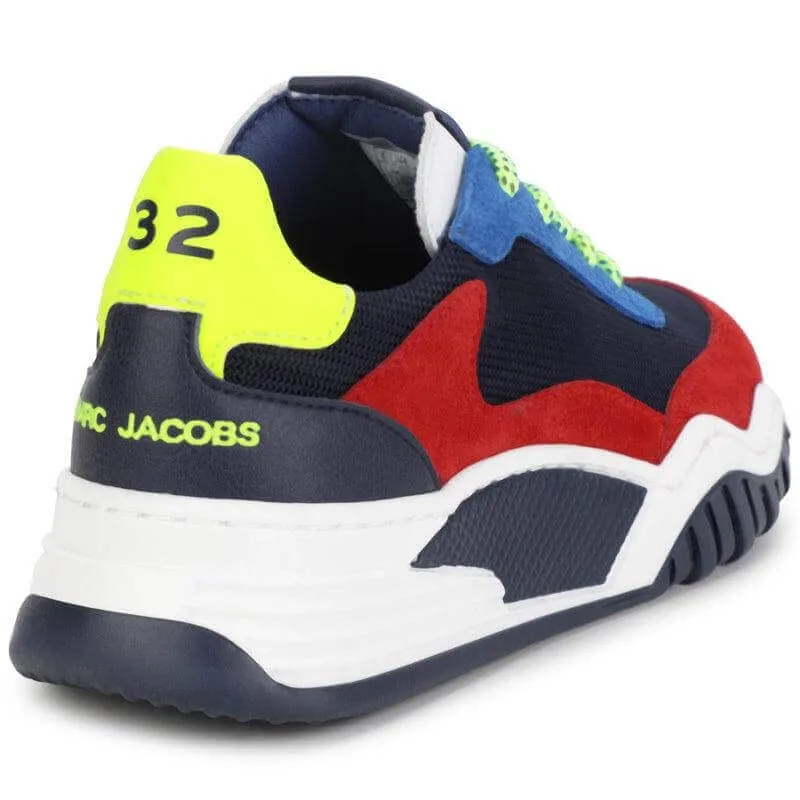 Jungen Mehrfarbige Lederturnschuhe