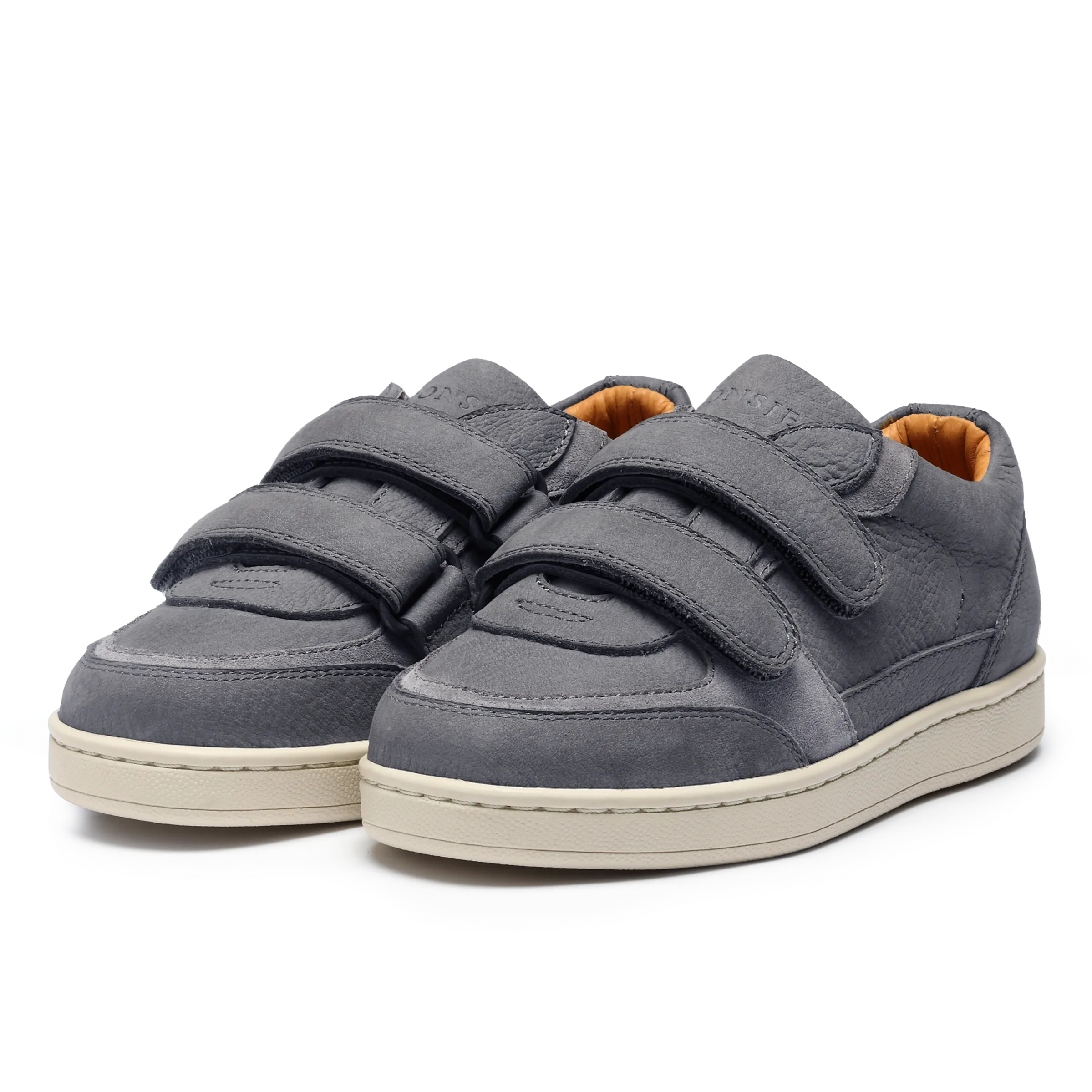 Jungen Marineblaue Lederturnschuhe