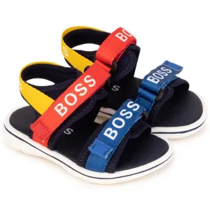 Jungen Sandalen Rot & Blau