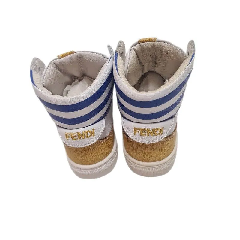 Jungen Weiße Hi-Top Turnschuhe