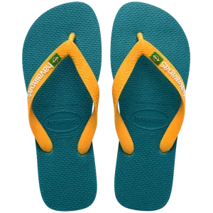 Brasilien-Logo-Sandalen