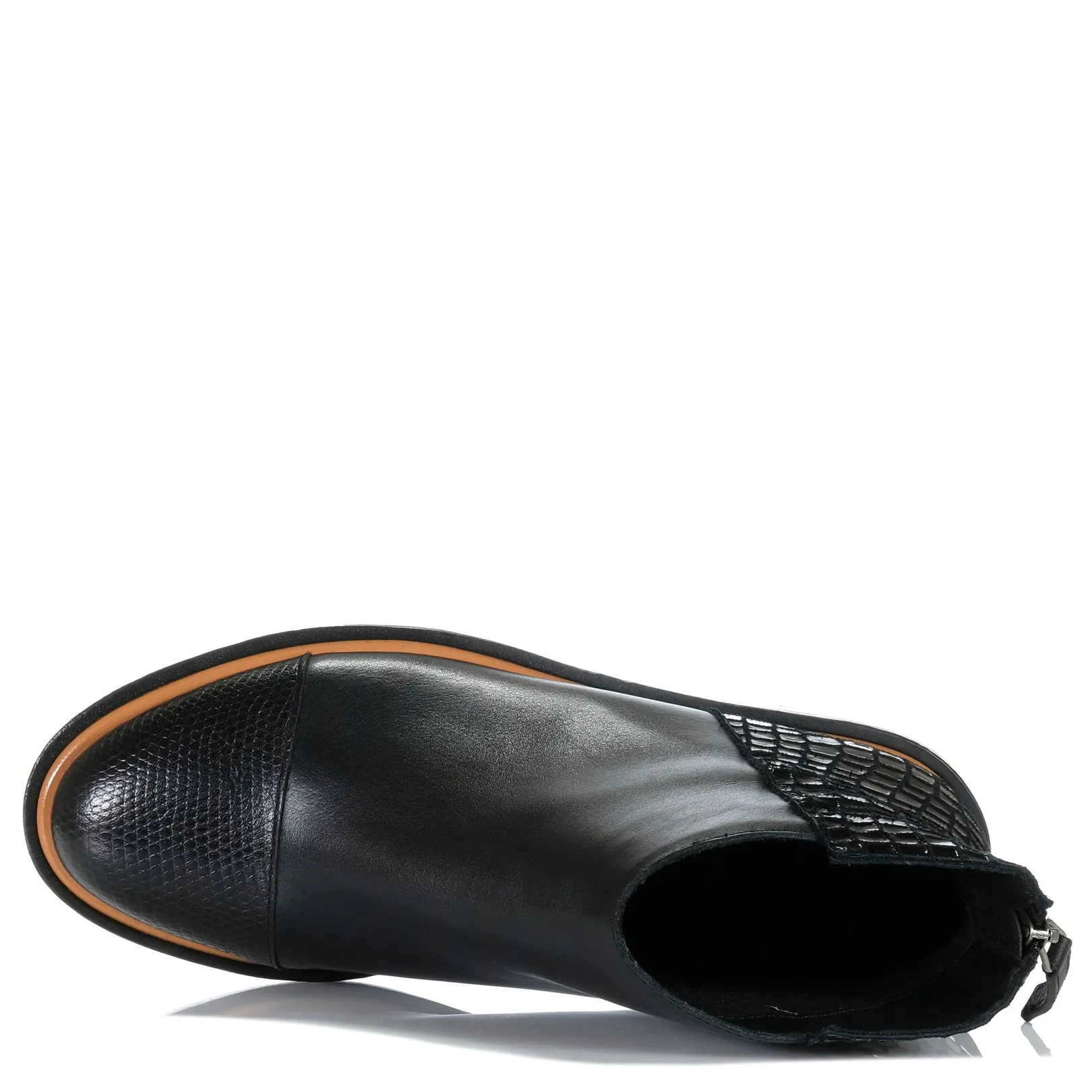 Bresley Entlein Schwarz Mischung Schuhe_Bresley