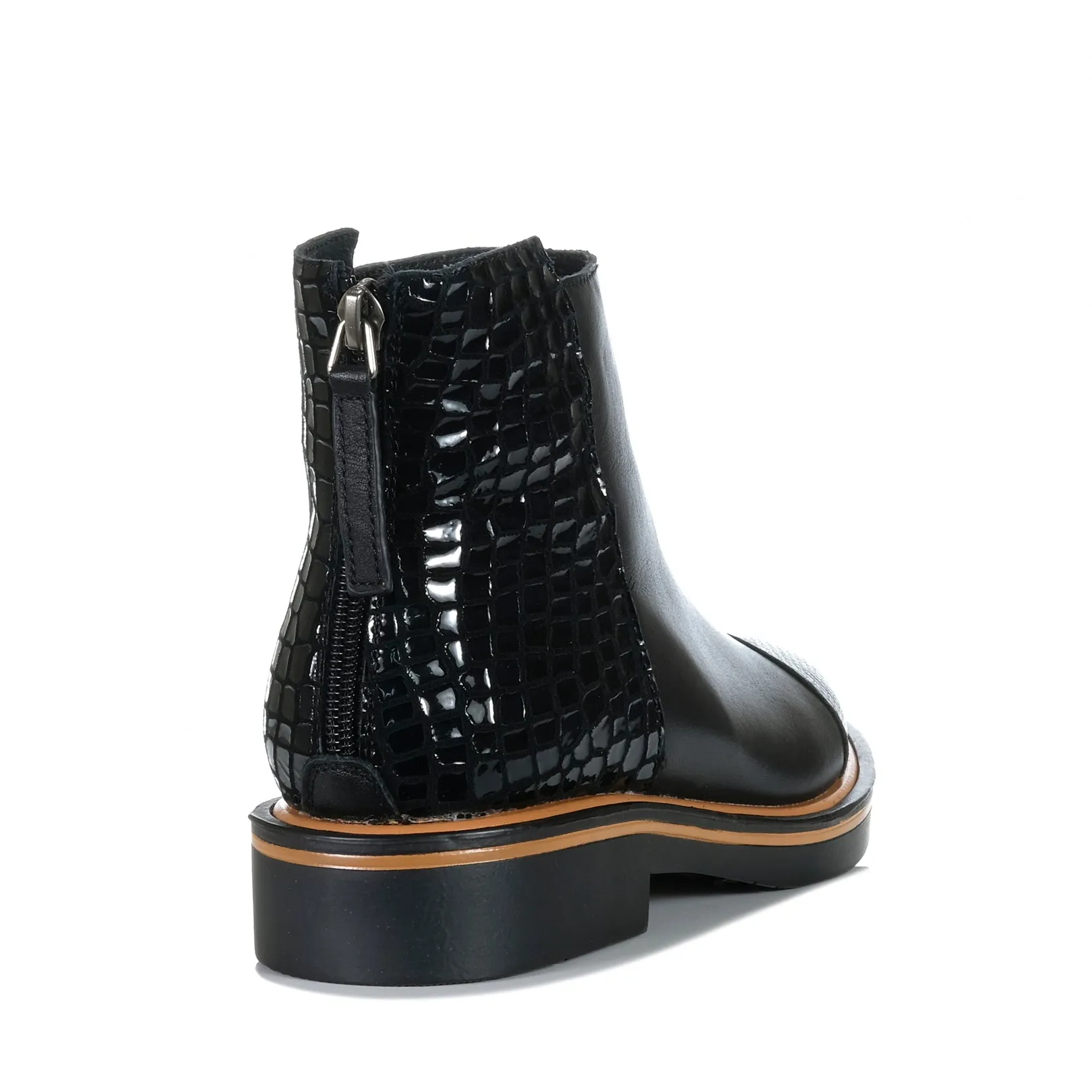 Bresley Entlein Schwarz Mischung Schuhe_Bresley